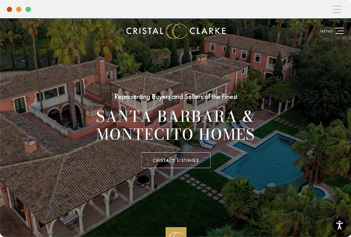 Santa Barbara Real Estate Website Design